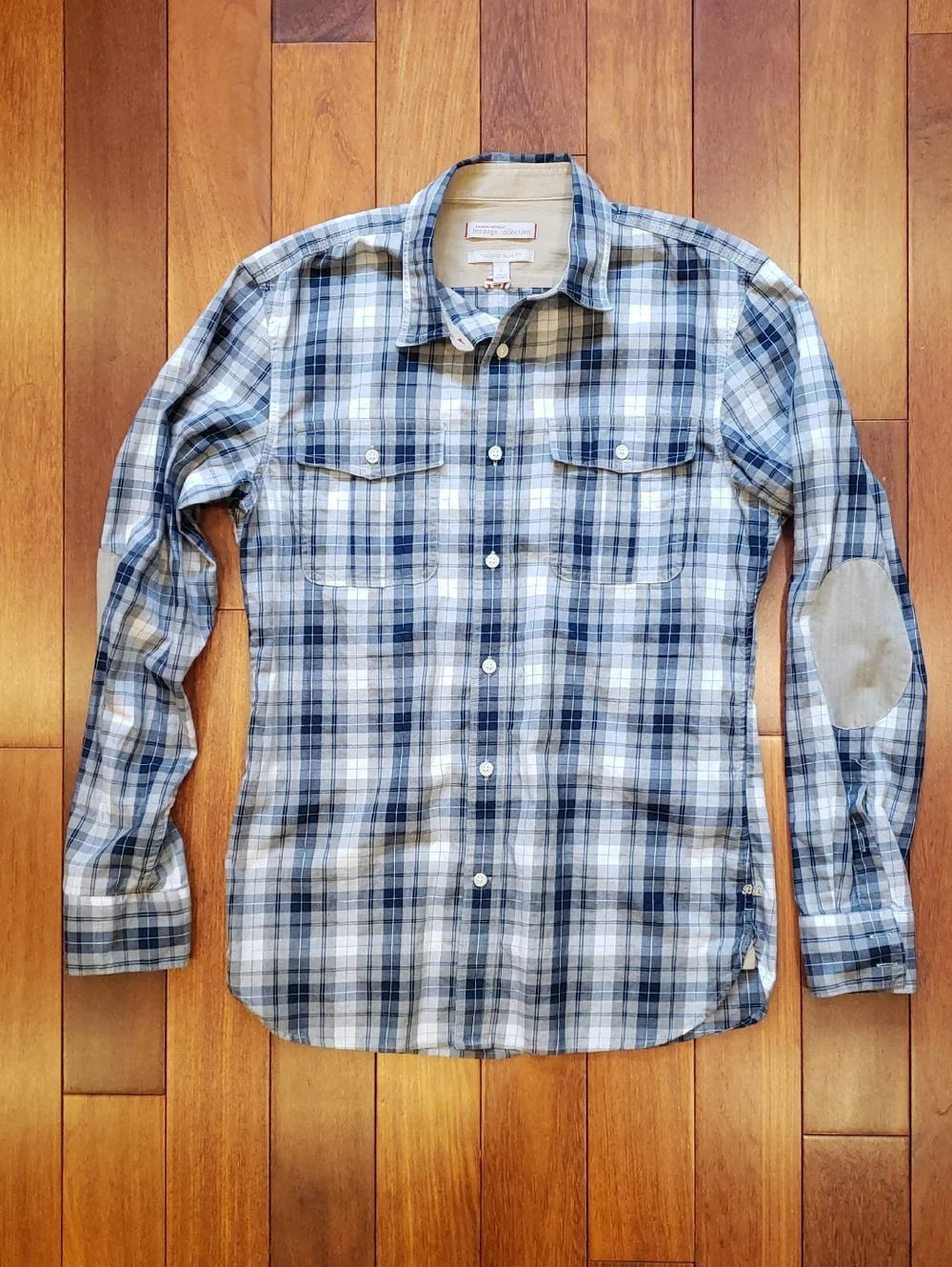 Banana Republic Heritage Collection Men's Small Plaid Button Down